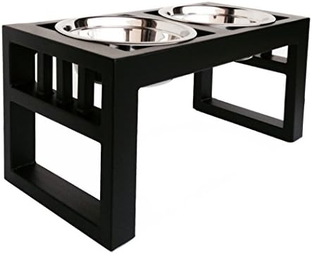 Libro Double Diner - Raised Dog Feeder - 11 Tall by NMN Products