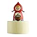 Produktbild Spieluhr für Mädchen, kleine rote Reithaube Holz Spieluhr original exquisite Kinder Geschenk Spielzeug Desktop-Heimtextilien