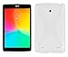 Produktbild Cadorabo DE-102447 LG G-PAD 7.0 Handyhülle aus flexiblem TPU Silikon im X-Line Design Weiß
