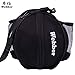 Produktbild SAOGA Original Weber Schultertasche Basketball Training Sport Rucksack Basketball Tasche Netz Tasche Fußball Volleyball Netz Tasche Schwarz eine Schulter