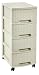 Produktbild CURVER My Style Regal 4 Schubladen Creme Schublade Weidenkorb Kommode