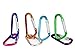 Produktbild valgens D Form gefedert Tor Aluminium Karabiner für Zuhause, Wohnmobil, Camping, Angeln, Wandern, Reisen und Schlüsselanhänger kleine Größe, Pack of 7