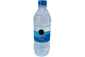 ZAYTI Acqua di Zamzam (dal pozzo di Zam zam) - 1 x 500 ml (50cl) - Autentico (Mecca) Makkah in Arabia Saudita - Acqua minerale (1 bottiglia)