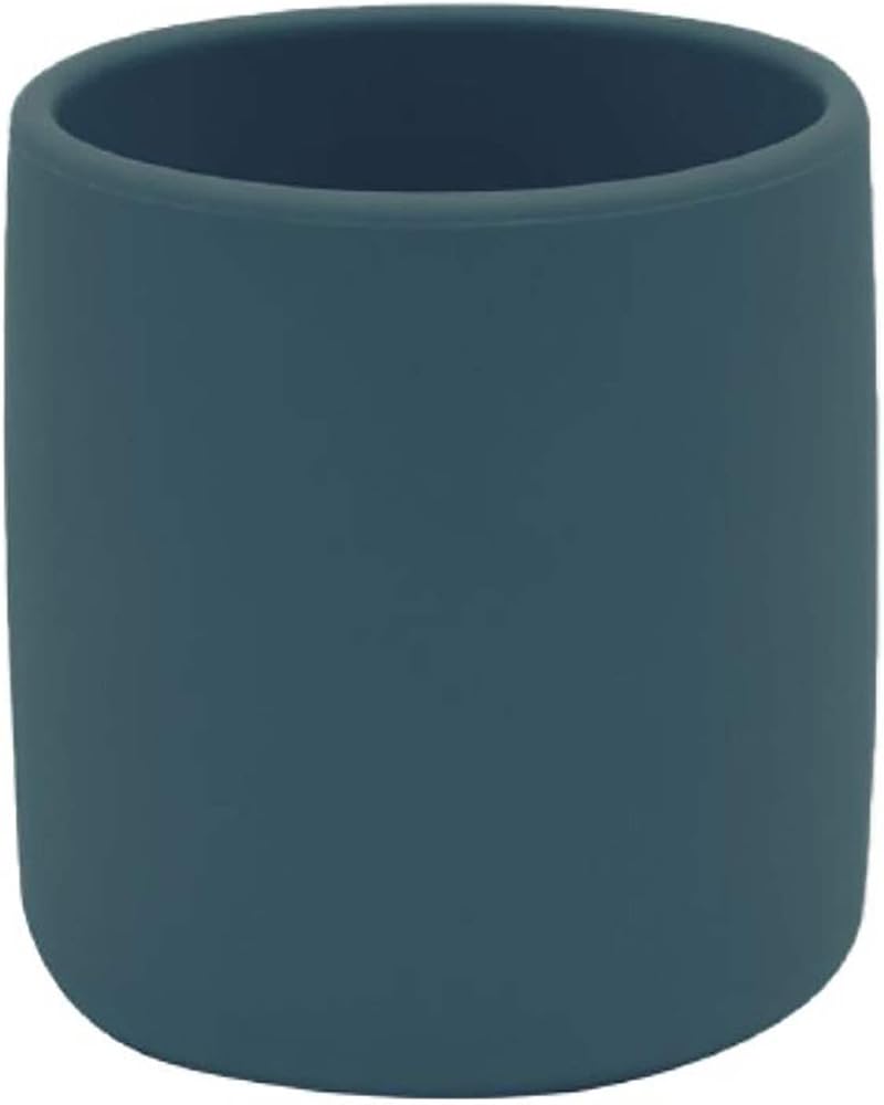 Oioi Mini Bardak Silikon 6 Ay+ Deep Blue