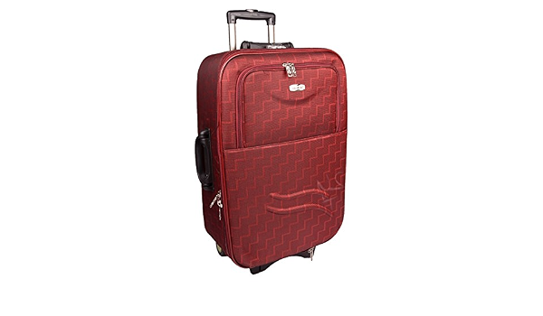Sky-Wins Polyester 52 cm Red Hard Sided 
