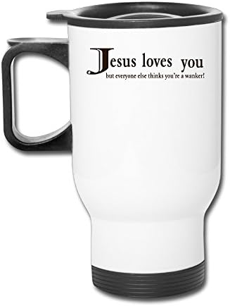 KARROW Jesus Loves You Tumblers Travel Mugs