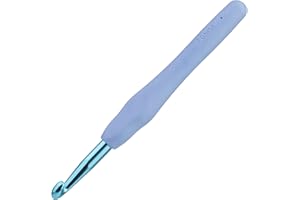 Benlay Crochet de 7,0 mm - Set ergonomique avec poignées souples pour mains arthritiques, outil léger et confortable pour débutants