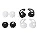 Price comparison product image Runrain 4Pairs Silikon In-Ear Headset Ohrhörer Cover Mit Ohrbügel Für Apple AirPods
