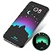 Produktbild Hülle Samsung Galaxy S6 edge plus,Silikonhülle für Samsung Galaxy S6 edge plus,SaKuLa Nacht Leuchtende Schutzhülle Case Backcover Handyhülle für Samsung Galaxy S6 edge plus, Ultra Dünn Kratzfeste TPU Silikon Schwarz Abdeckung Schlank Etui Bumper-Style Bumper Premium Kratzfest Weiche Soft Flex Tasche Handytasche Cover Anti-Kratzer für Samsung Galaxy S6 edge plus-Sternenhimmel