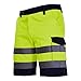 Produktbild OCO KREXUS Herren Arbeitshose Shorts Kurze Warnschutzhose Gelb Gr. XL CE EX0020_XL