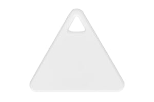 DONFAFECUER Item Finders, Dog Tracking Device, No Monthly Fee App Locator, Tracker Tag for Seniors, Keys, Luggage Tracking Device(white)