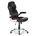 Produktbild MY SIT Bürostuhl Chefsessel Kunstleder Schwarz Design Indianapolis mit Armlehnen