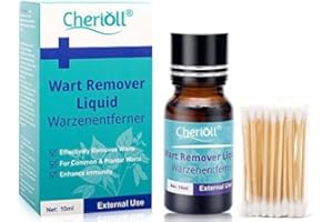 CHERIOLL Wart Remover, Plantar Wart Remover, Natural Wart Remover, Hand and Plantar Wart Remover, Remove Warts, Verruca, Corns,10ml