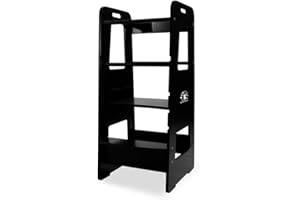 Kiddy dreams Torre di Apprendimento per Bambini Sgabello da cucina per bambini learning tower montessori con ripiani regolabili