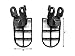 Rider Passenger Footrests Foot Pegs Motor Foot Rests 2PCS Fit For 1991 1992 1993 1994 1995 1996 Honda XR250L