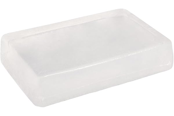 Rayher Base de savon à mouler, transparent, 200g, inodore, glycérine, 100% végétalien, selon les directives cosmétiques, testé dermatologiquement, arts créatifs-34226000