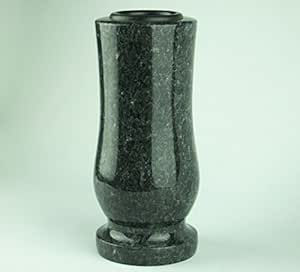 Vase En Granit Pour Pierre Tombale. Vases De Cimetière En