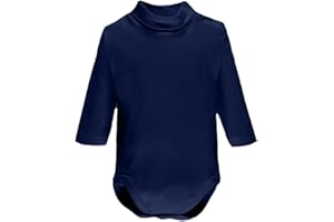 Ellepi 1 Pezzo Body 2800 Lupetto Manica Lunga Caldo Cotone Neonato Collo Alto Bambina Bimbo Mesi Anni.