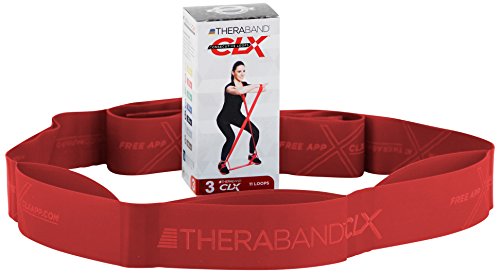Theraband CLX Band 2m rot, medium