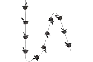 Jayruit Chaîne de pluie en fer pour décoration extérieure, 2 à 4 m de long, exquise et élégante, 55MQ0T8377803923PPZ9SK00XGTM9