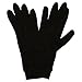 White Lotus Sexy Silk Gloves Women Wear Elegant Raw Silk Gloves For Women Who Want To Insulate Their Hands And Reduce Inflammation Without Showing It Presented In A Luxurious Gift Box - Black