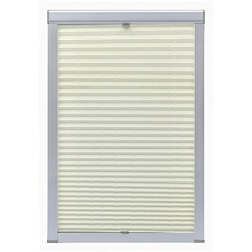 vidaXL Faltstore für Velux Plissee Faltrollo Faltstores Jalousie Creme P08/408/PK08 - 2