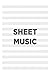 Produktbild SHEET MUSIC: 6x9 Sheet Music notebook, Staff paper, Songwriting journal, Manuscript paper.