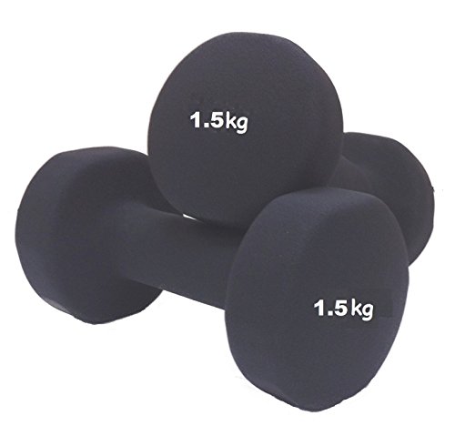 Iqi Dumbbell Set Dumbbells Hand Weights Fitness 1kg And 3kg