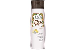 SKALA - Shampooing à l'Huile d'Argan - 100% Vegan - Répare et Nourrit en Profondeur - Brillance et Douceur Naturelles - Cheveux Secs et Ternes - Vitamines et Minéraux - 1 Unité (Lot de 1)