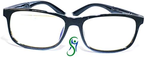 Movimento Salute glasses, neutral protective lens, Anti Blue Light (up to 40%) and Anti UV (100%) to protect eyes exposed to PC,Tablet, Smartphone, TV, Gaming. Eliminate visual Tiredness Fatigue