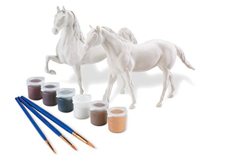 Breyer 9204099 - Breyer - Activity: Malset mit 2 Pferdemodellen
