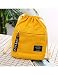 Produktbild SJBRHN Rucksack Frauen Weiche Leinwand Kordelzug Taschen Mode String Rucksäcke Candy Farbe Süße Schultaschen Für Mädchen Falten Einkaufstaschen, Gelb