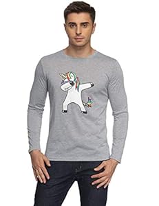 Hombres Dabbing Unicornio Estampado De