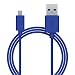 Produktbild Incipio Micro-USB Lade/Synchronisations Kabel (1 m) für Smartphone/Tablet (z.B. Samsung Galaxy S5 Neo/S6/S6 Edge/S6 Edge+/S7/S7 edge/Note 5, HTC One M9) blau