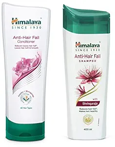 Himalaya Anti-Hair Fall Conditioner, 100ml And Himalaya Herbals Anti Hair Fall Shampoo, 400ml