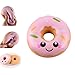 Produktbild DOLDOA Panda Squishy Langsam steigende Dekompression Squeeze Spielzeug (Rosa Krapfen - 4,33" x 4,33" x 1,57")
