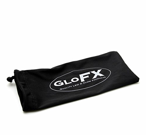 GloFX Kaleidoskop Rave-Brille – Black Tinted Kaleidoskop-Refraction-Effekt - 5