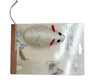 Pets Empire Cute Pet Cat Toy Cat Catcher Mouse Toy Catnip Mouse Toy Natural Seaweed Interactive Funny Toy for Cats Kitty Pets-1 Piece