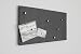 Produktbild Schiefer Magnettafel (Echt Massiver Stein) ! - Pinnwand + Kreidetafel in 50 cm x 25 cm inkl. 5 Magnete Board Boulevard