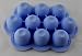 Silicone Freezer Storage Tray – Blue 10 x 1oz Serving BPA Free with Secure Clip-on Lid – Baby Food and Dishwasher Safe with Lifetime Guarantee