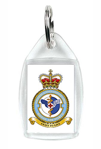 GENERATIONS GONE BY ROYAL AIR FORCE 1 AEROMEDICAL EVACUATION SQUADRON KEY RING (ACRYLIC)
