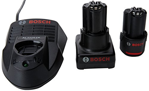 Bosch Professional GSR 12V-15 Akku-Bohrschrauber (mit 39-teilig Zubehör-Set, 1x Akku 2, 0 Ah, 1x Akku 4, 0 Ah, Ladegerät in Tasche, 12V) 0615990G6L - 3