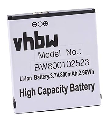 vhbw Li-ION Batterie 800mAh (3.7V) pour Smartphone téléphone Doro PhoneEasy 520x ou Encore DBF-800C, SHELL01A.