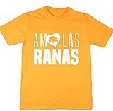 HippoWarehouse AMO LAS RANAS camiseta manga corta unisex