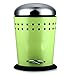 Produktbild GAOCF Lager Fässer Mülleimer Gerüst Sanitation Mülleimer Fuß Auf Den Müll Medizinische Mülleimer Pedal Müll Mülleimer Edelstahl Mülleimer Kreative Home Wohnzimmer Zimmer Küche Bad Wc Mülleimer , Green