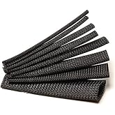 Diyotlab Kablo Toplama &Ccedil;orabı Seti, 8 Farklı &Ccedil;ap (3-25mm), Siyah, 4 Metre Toplam Uzunluk, PET Polyester