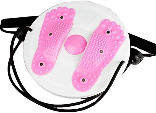 Sports Riding Trousers Twist Waist Plate Fitness Equipment Home Stepping Dancing Machine,Pink