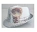 Produktbild COOLER TRILBY PARTY HUT GLITZER PAILLETTEN SILBER