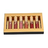 Stayeal Lippenstifte Liquid Matt Lip Gloss Dauerrhaft Lip Liner Make up 6 Stück - 5