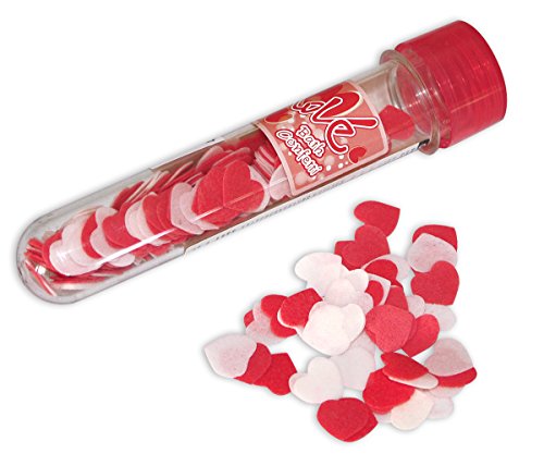 Preisvergleich Produktbild Badekonfetti Herzen Konfettiherzen mit Rosenduft F